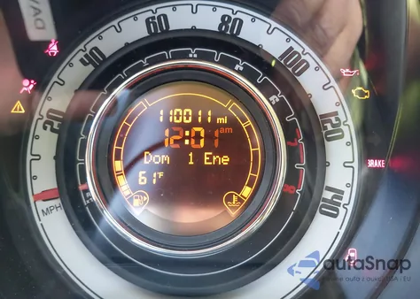 2013 Fiat 500 Pop из США, поврежденный, VIN 3C3CFFDR2DT629201